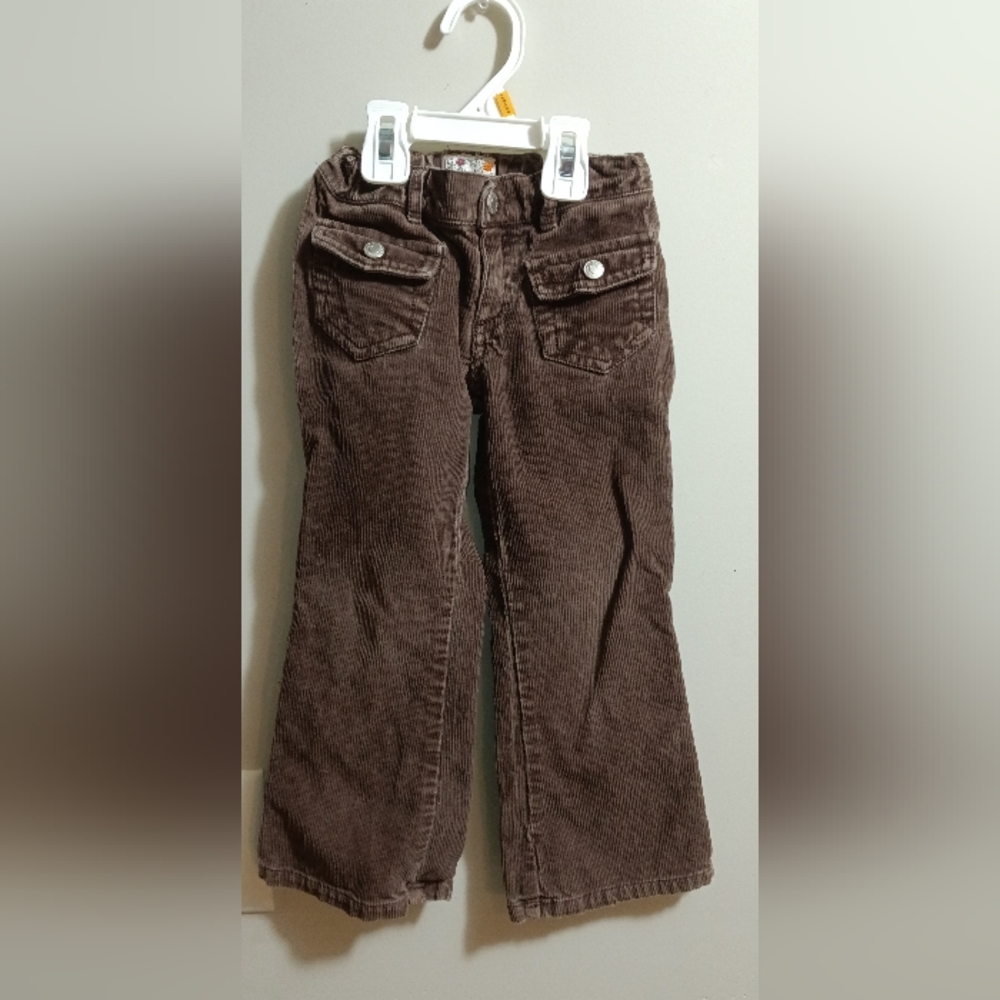Brown 4T Old Navy Corduroy Pants Girl Toddler